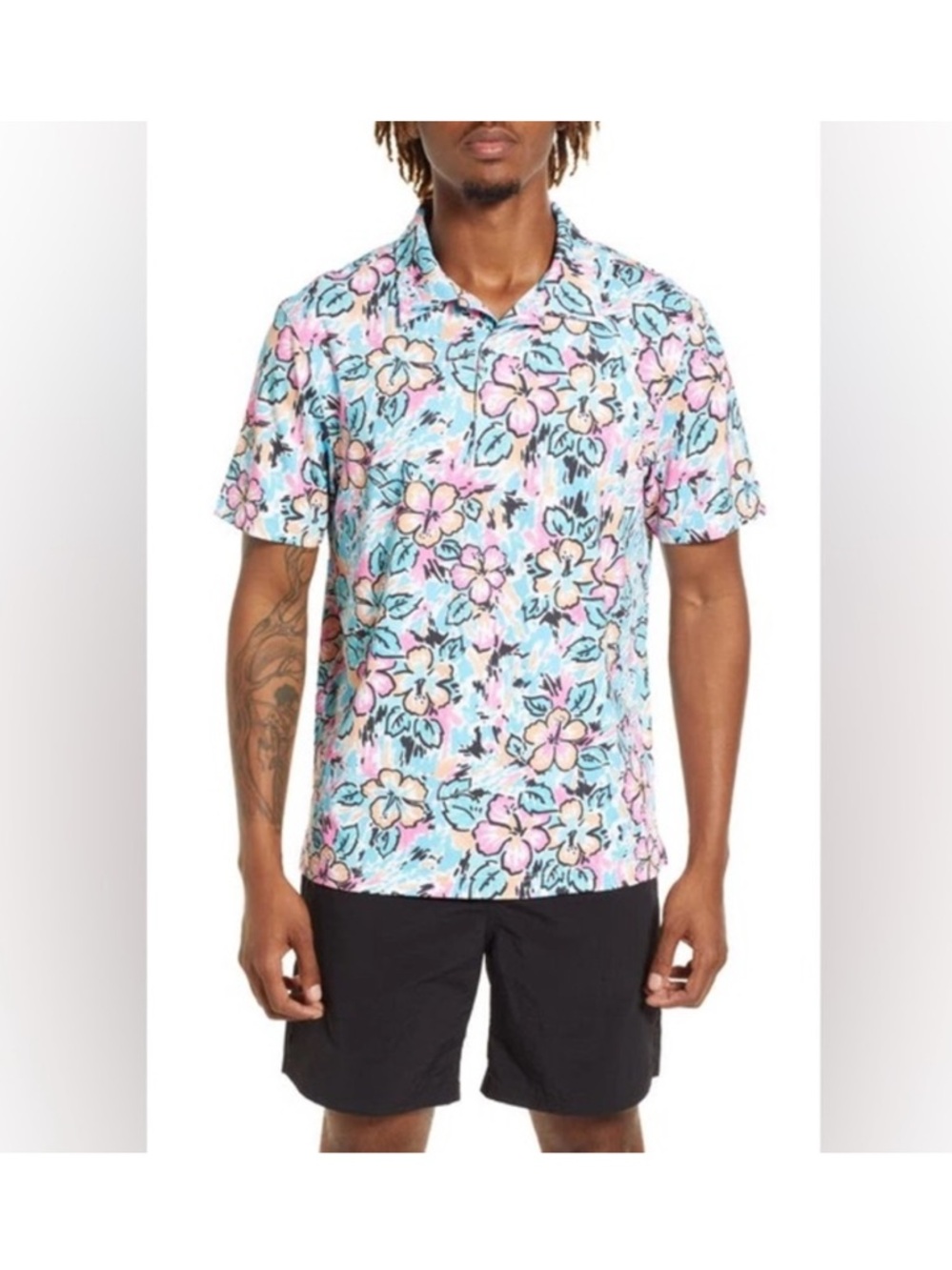 Chubbies Men’s The Beach Breeze Polo Mens Size S